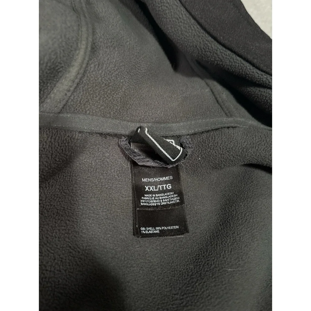 The North Face Men's Black Full‎ Zip Size XXL Jacket Hooded US Free Skiing